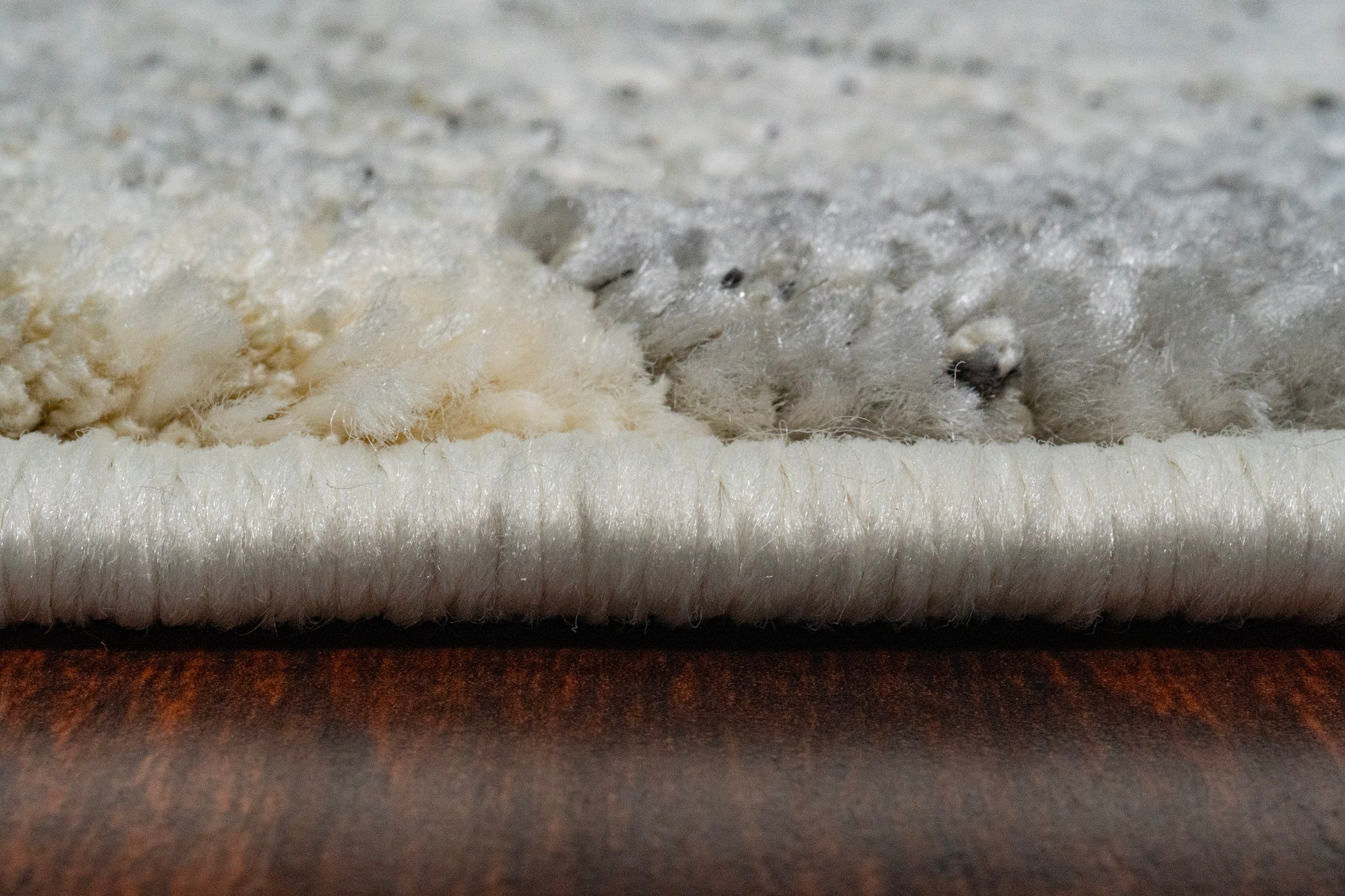 Monroe Modern Ivory/Grey Geometric Medium Pile Rug