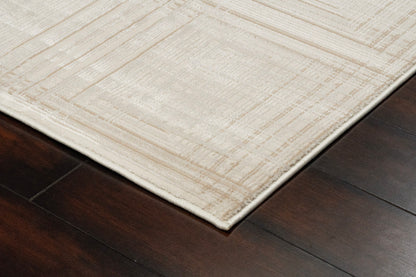 Montrose Modern Cream/Beige Geometric Medium Pile Rug