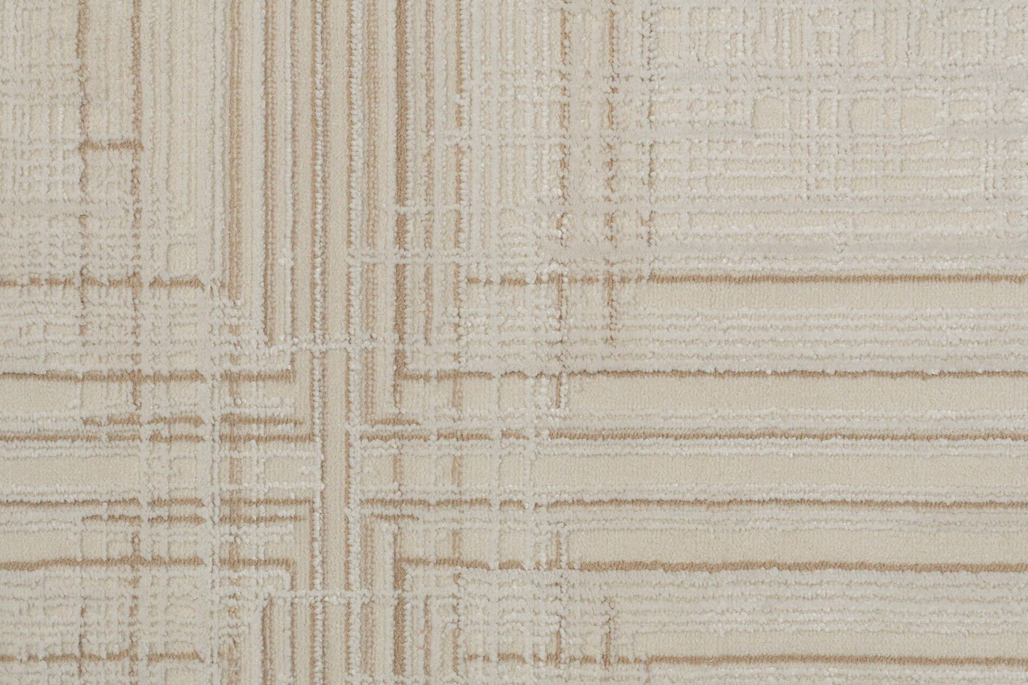 Montrose Modern Cream/Beige Geometric Medium Pile Rug