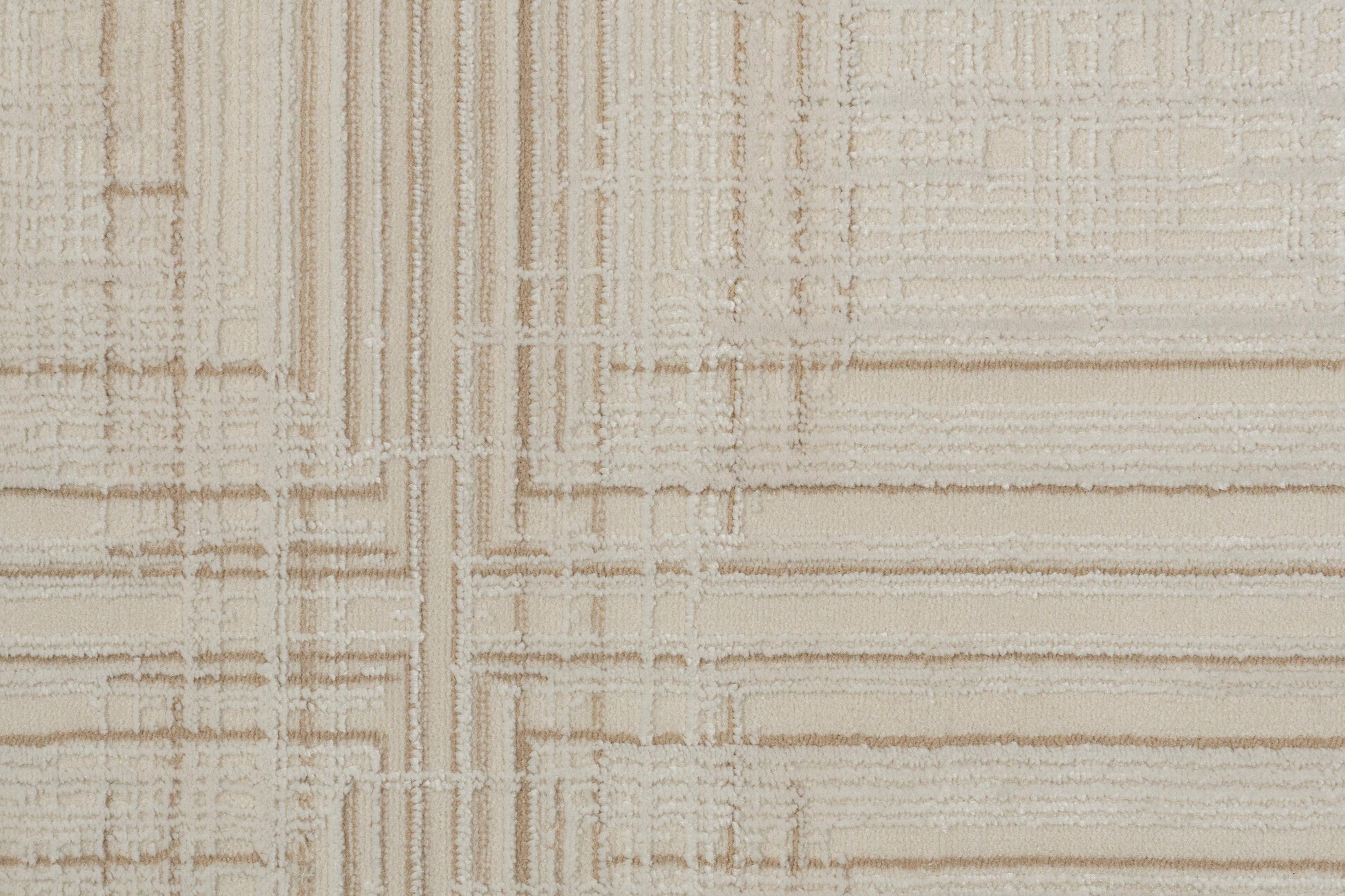 Montrose Modern Cream/Beige Geometric Medium Pile Rug