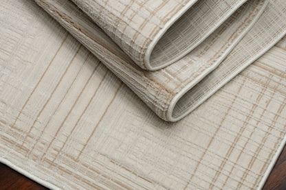 Montrose Modern Cream/Beige Geometric Medium Pile Rug