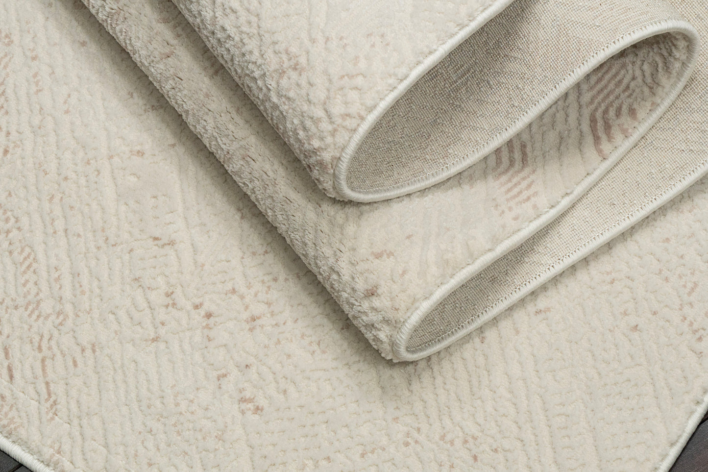 Montrose Modern Cream/Beige Abstract Medium Pile Rug