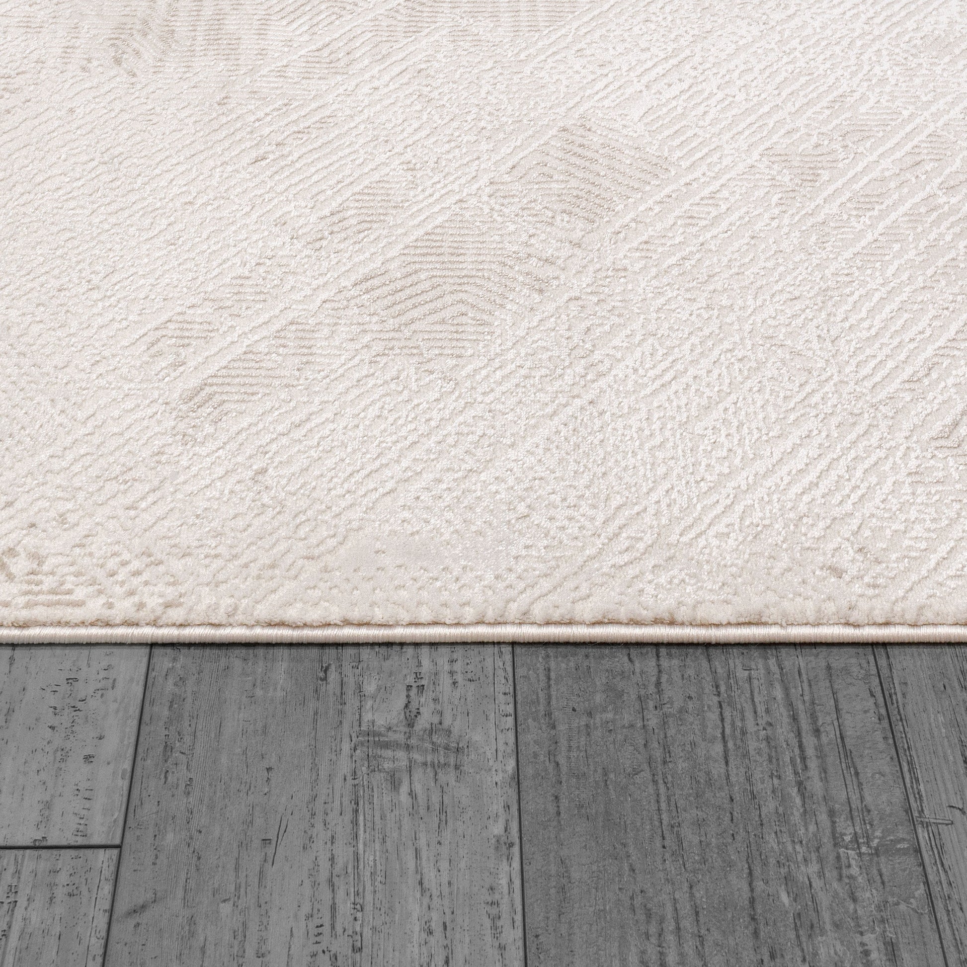 Montrose Modern Cream/Beige Abstract Medium Pile Rug