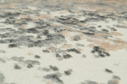 Montrose Modern Cream/Beige Abstract Medium Pile Rug