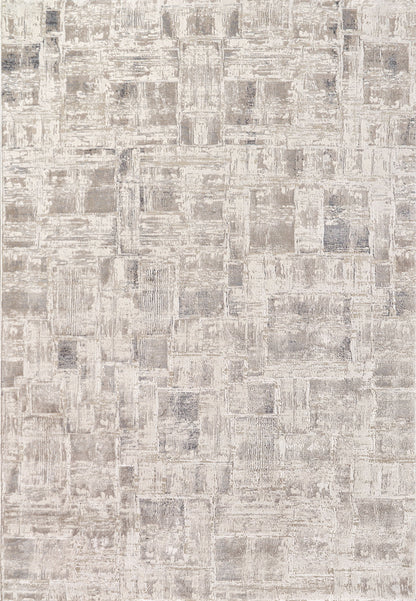 Montrose Modern Beige/Cream Geometric Medium Pile Rug