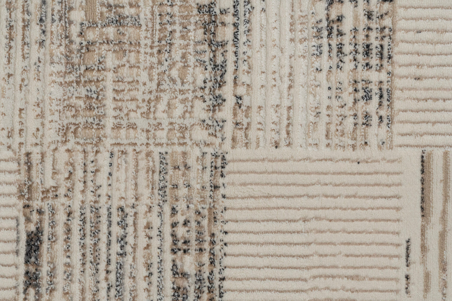 Montrose Modern Cream/Beige/Grey Geometric Medium Pile Rug