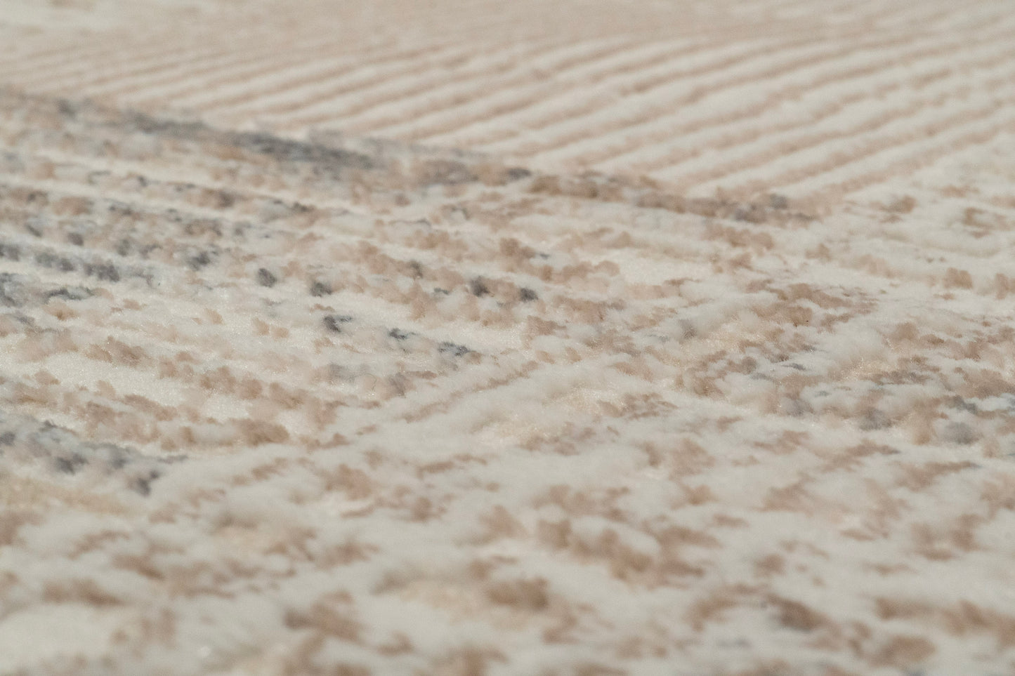 Montrose Modern Cream/Beige/Grey Geometric Medium Pile Rug