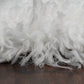 Nordic Contemporary White/Silver Aztec High Pile Rug