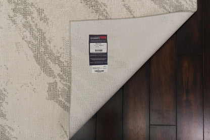 Penta Modern Cream/Ivory Abstract Medium Pile Rug