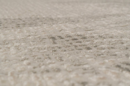 Penta Modern Cream/Ivory Abstract Medium Pile Rug