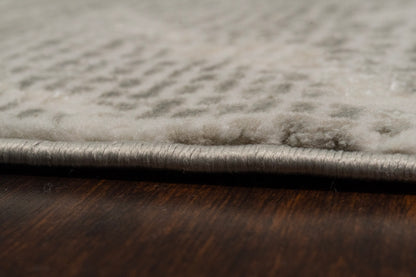 Penta Modern Cream/Ivory Abstract Medium Pile Rug