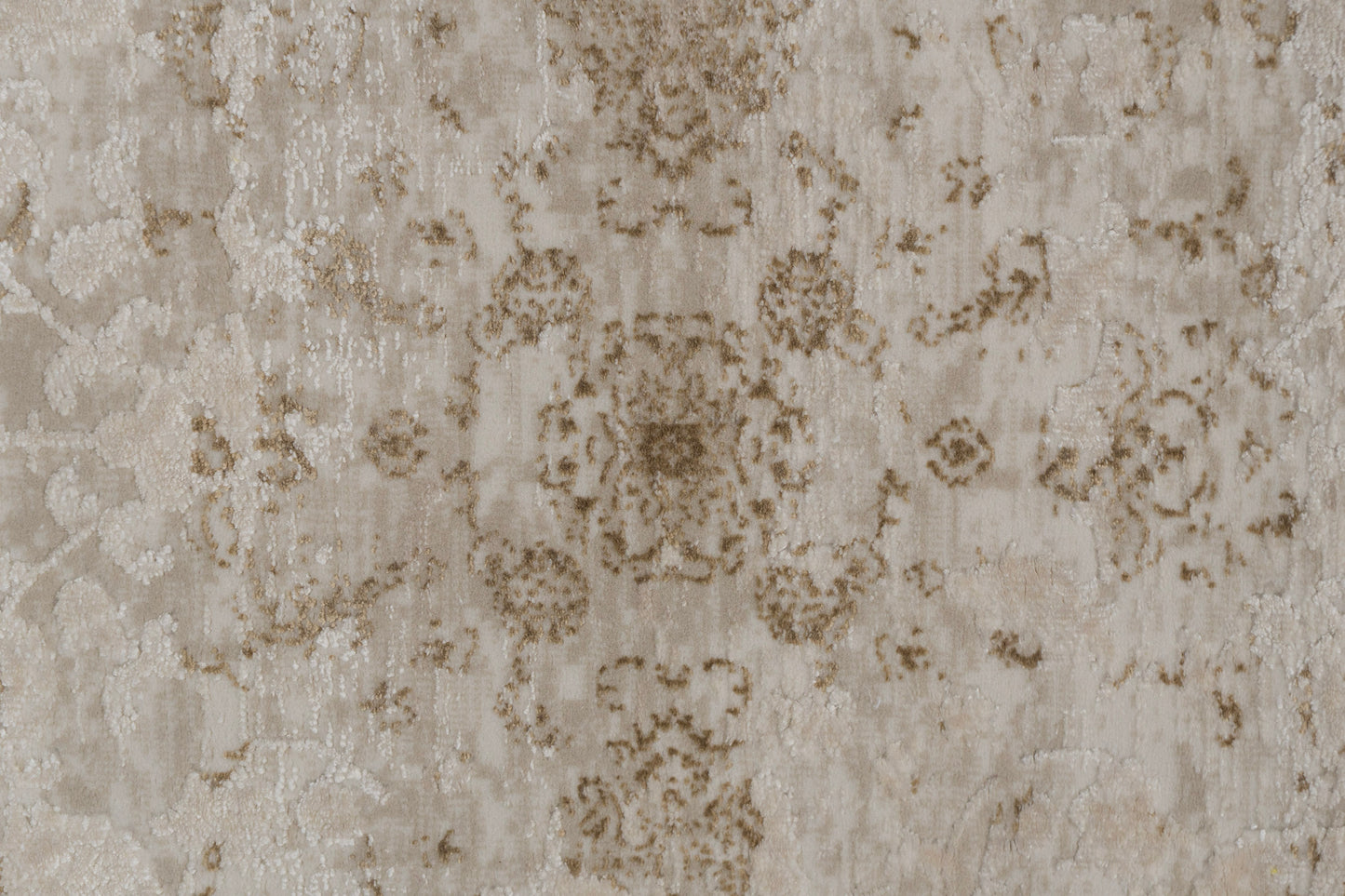 Penta Transitional Cream/Beige Medallion Medium Pile Rug