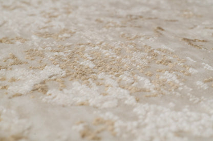 Penta Transitional Cream/Beige Medallion Medium Pile Rug