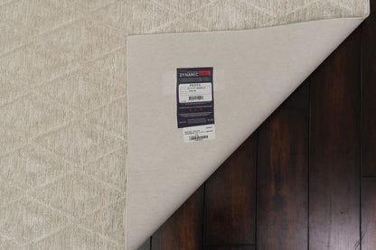 Penta Modern Cream Geometric Medium Pile Rug