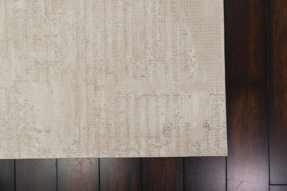 Penta Modern Cream/Beige Abstract Medium Pile Rug