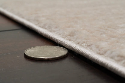Penta Modern Cream/Beige Abstract Medium Pile Rug
