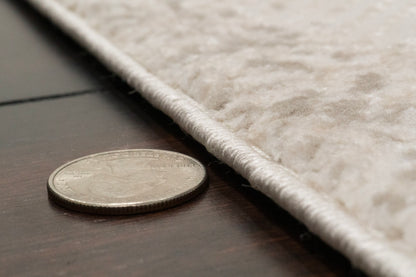 Penta Modern Grey Abstract Medium Pile Rug