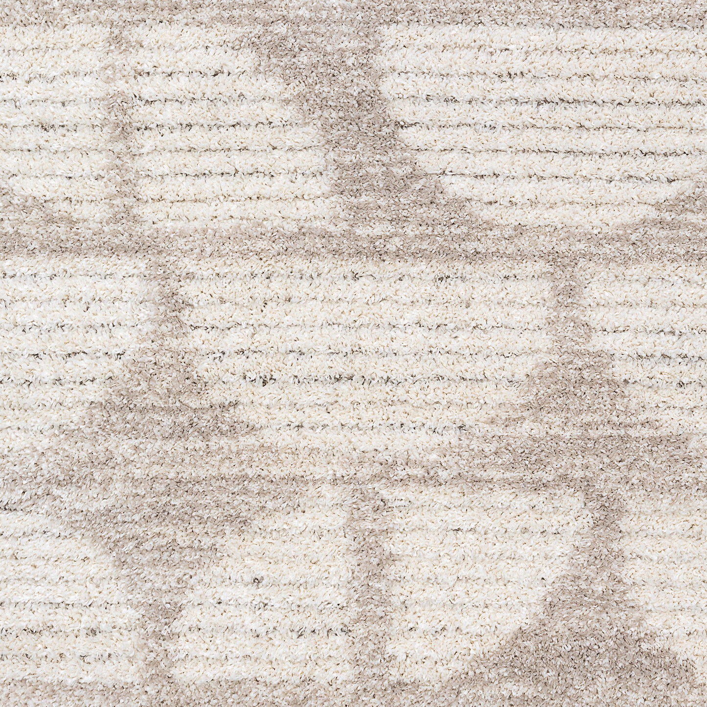 Pike Modern Sage/Ivory Geometric Shag Rug