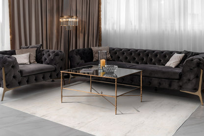 Quartz Traditional Ivory/Beige Distressed Medium Pile Rug