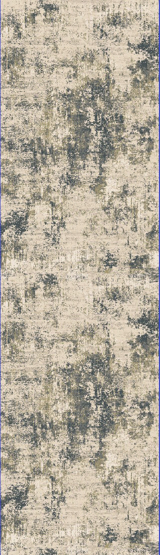 Quartz Traditional Beige/Grey Distressed Medium Pile Rug
