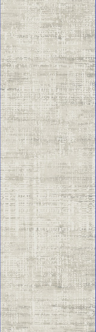 Quartz Traditional Beige Distressed Medium Pile Rug
