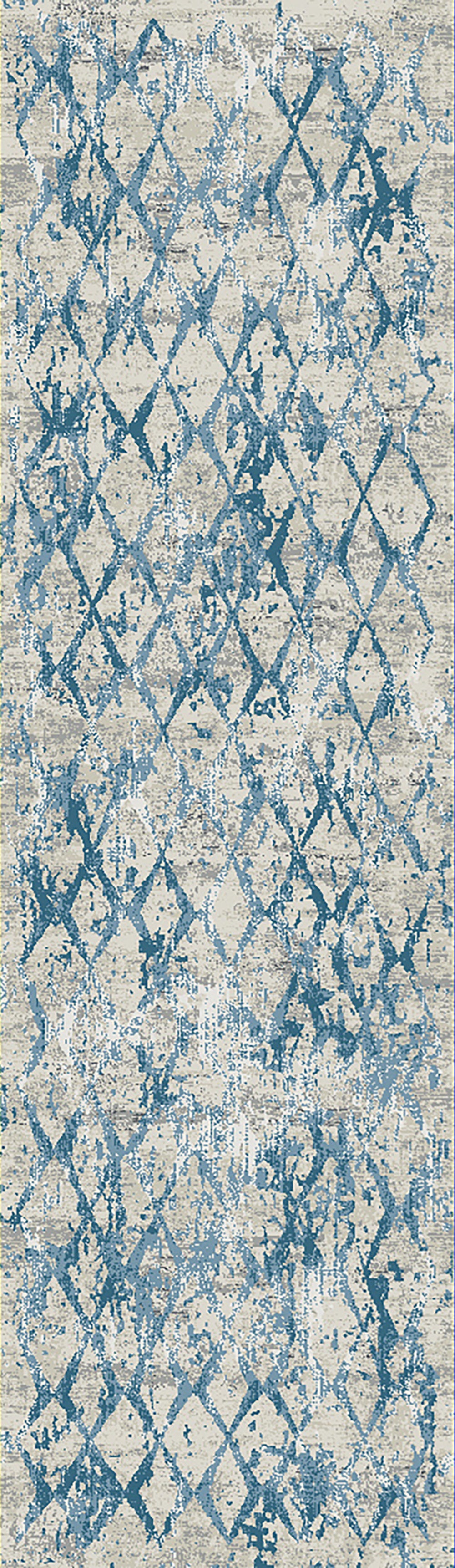 QUARTZ 27039 Ivory/Blue