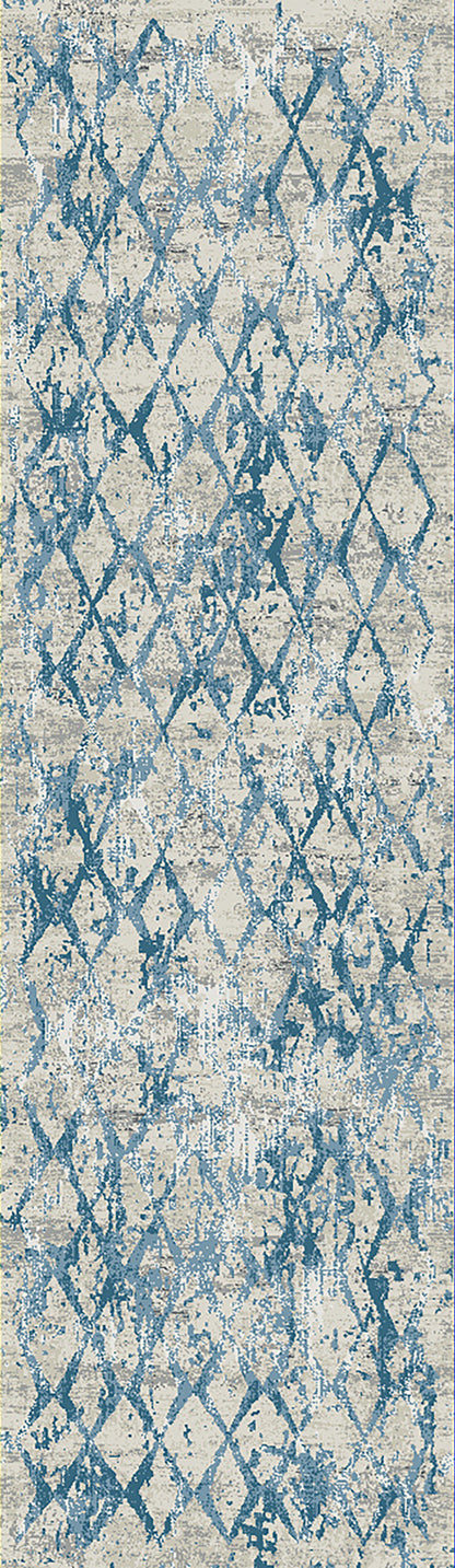 QUARTZ 27039 Ivory/Blue