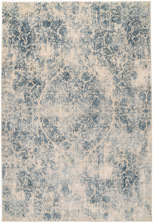 QUARTZ 27040 Ivory/Blue