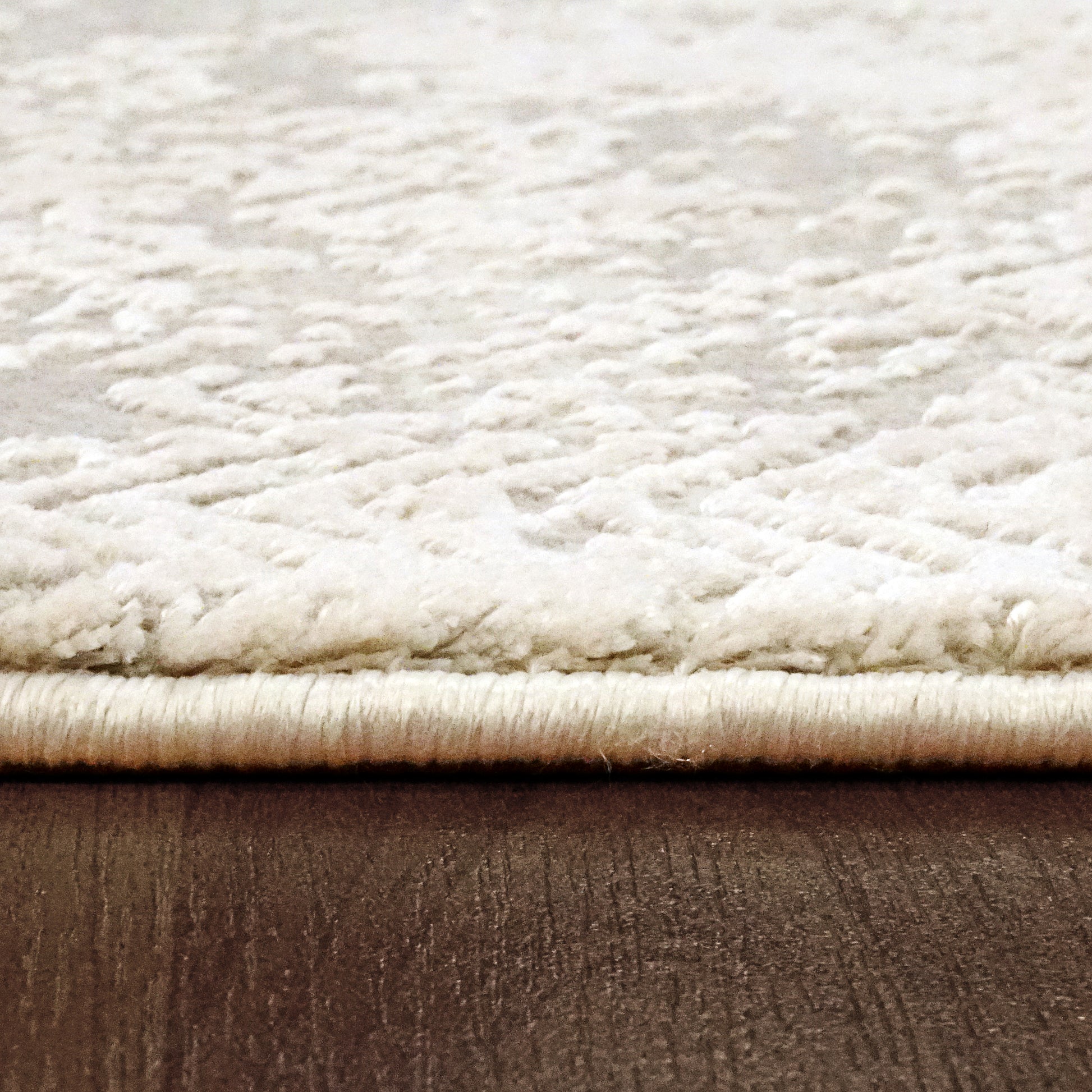 Quartz Transitional Ivory Distressed Medium Pile Rug