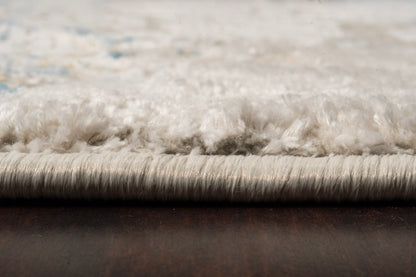 Quartz Transitional Ivory/Multi Distressed Medium Pile Rug