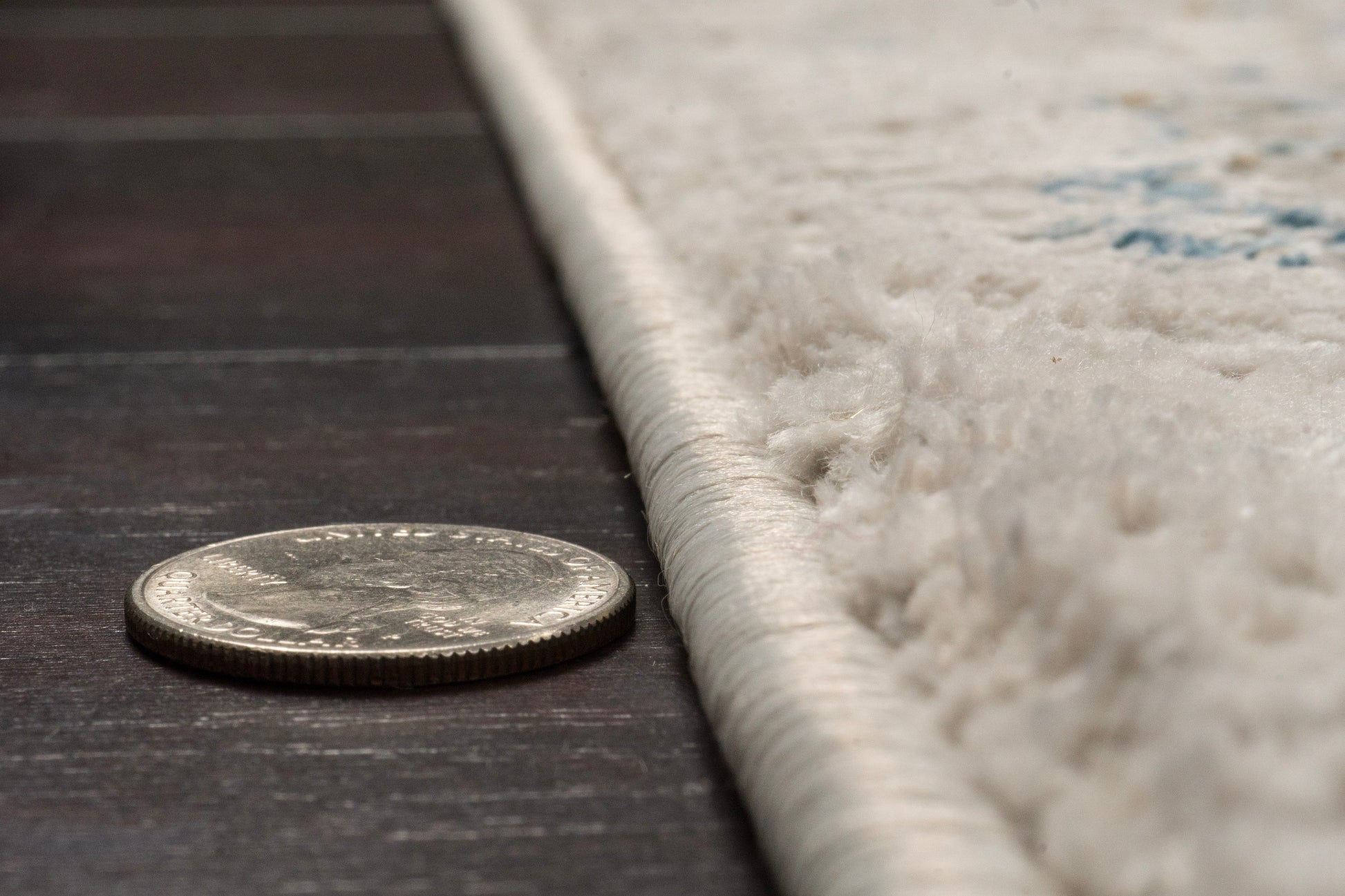 Quartz Transitional Ivory/Multi Distressed Medium Pile Rug