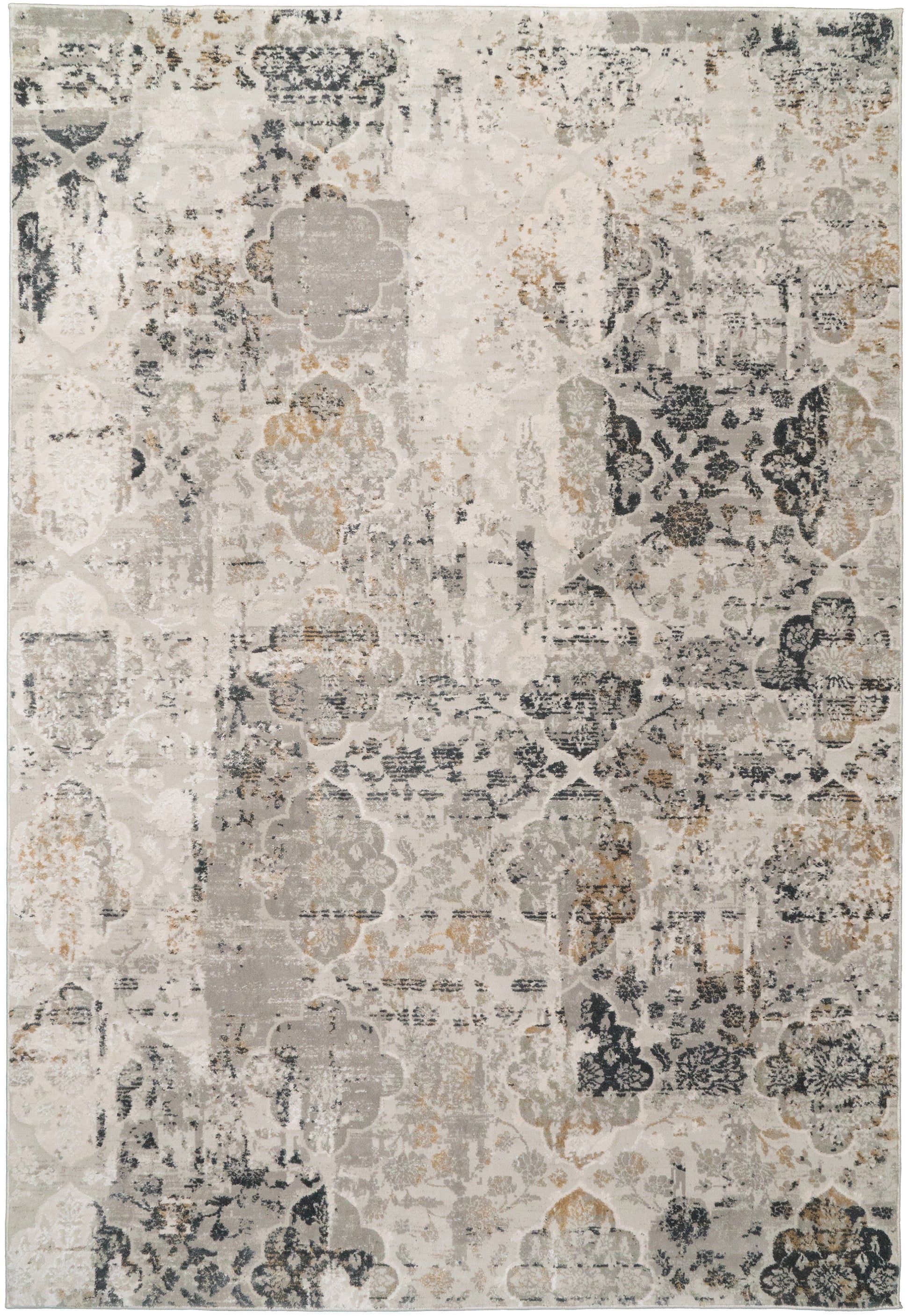 QUARTZ 27077 Ivory/Grey