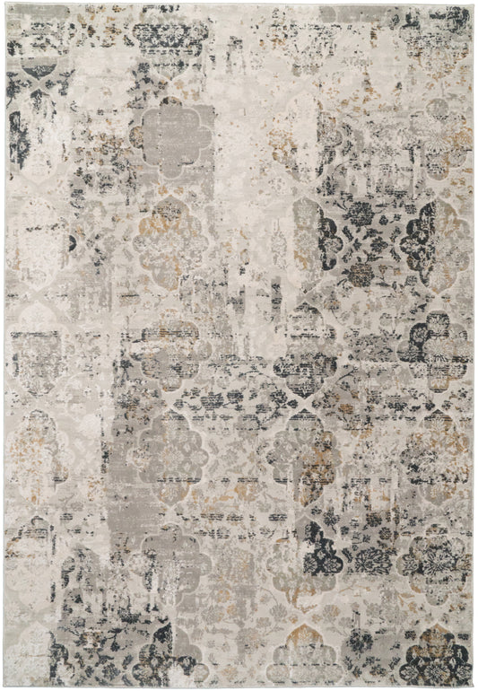 QUARTZ 27077 Ivory/Grey