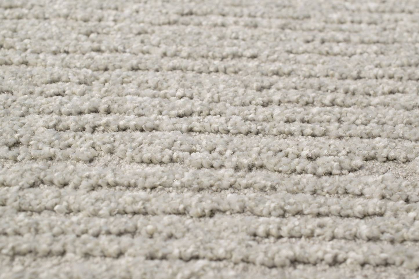 Quin Solid Light Grey Solid Color High-Low Rug
