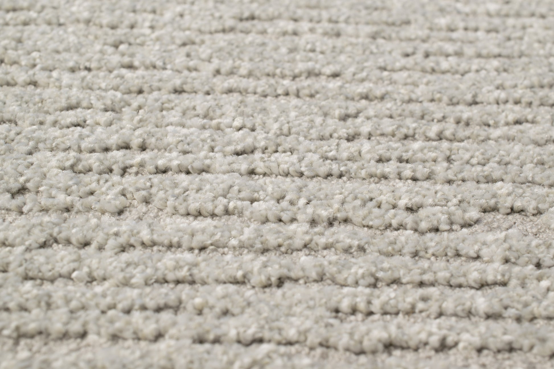 Quin Solid Light Grey Solid Color High-Low Rug