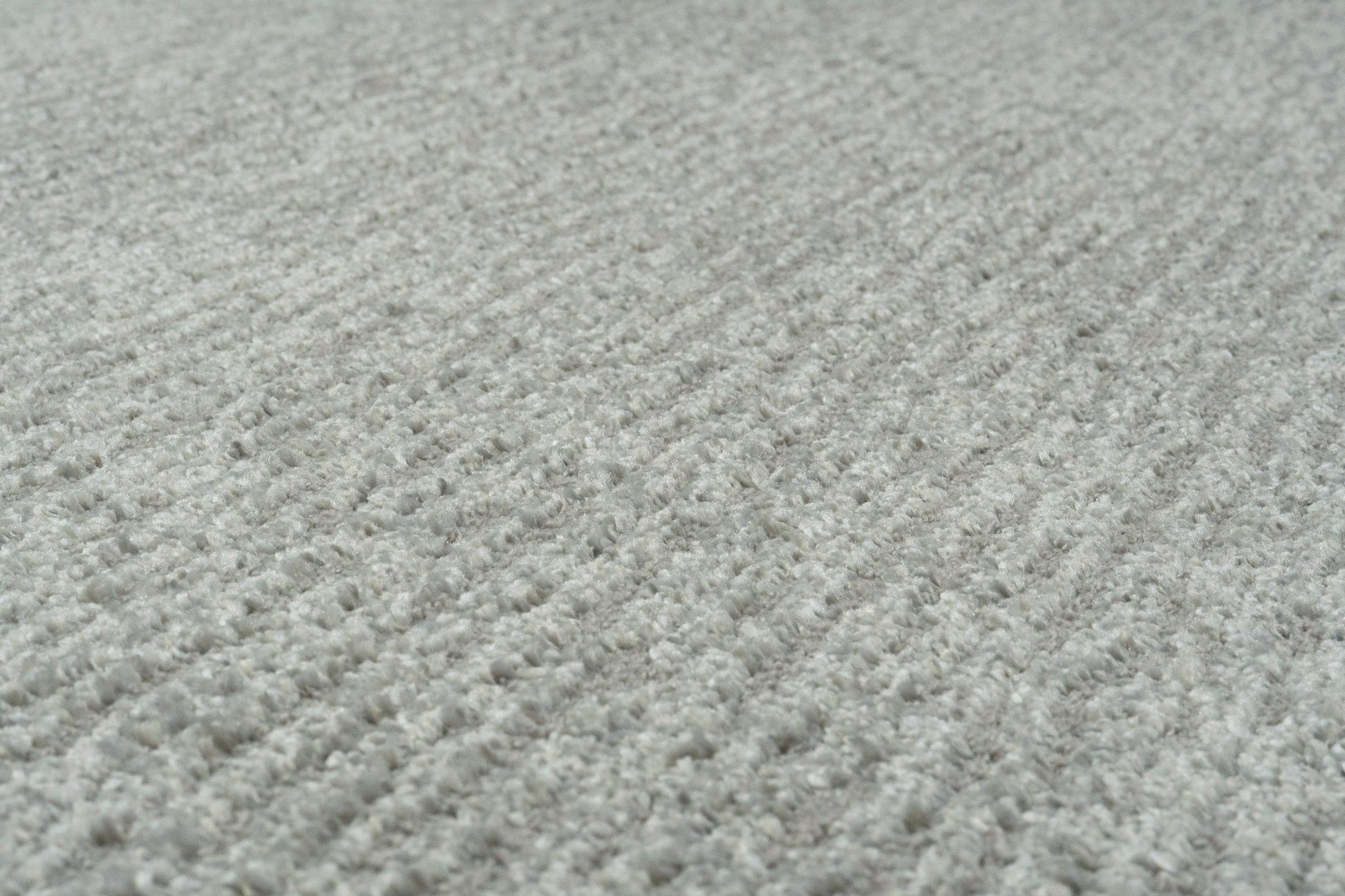 Quin Solid Light Grey Solid Color High-Low Rug