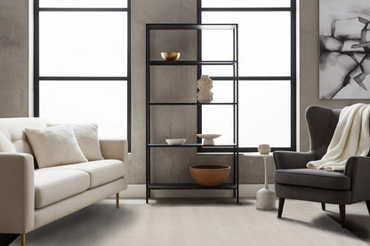 Quin Solid Ivory Solid Color High-Low Rug