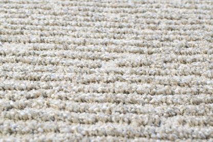 Quin Solid Grey Solid Color High-Low Rug