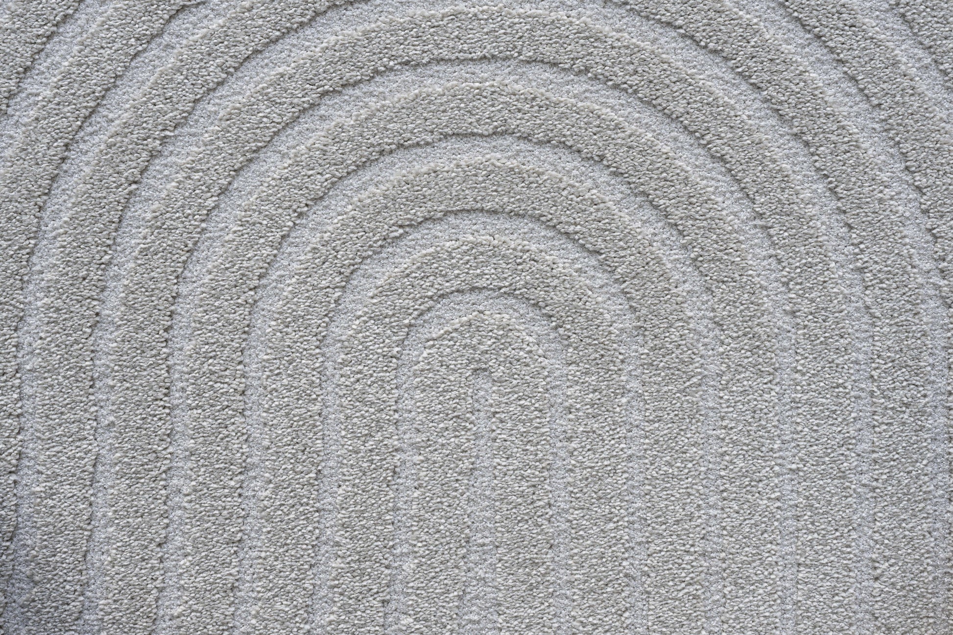 Quin Modern Ivory Geometric High-Low Rug