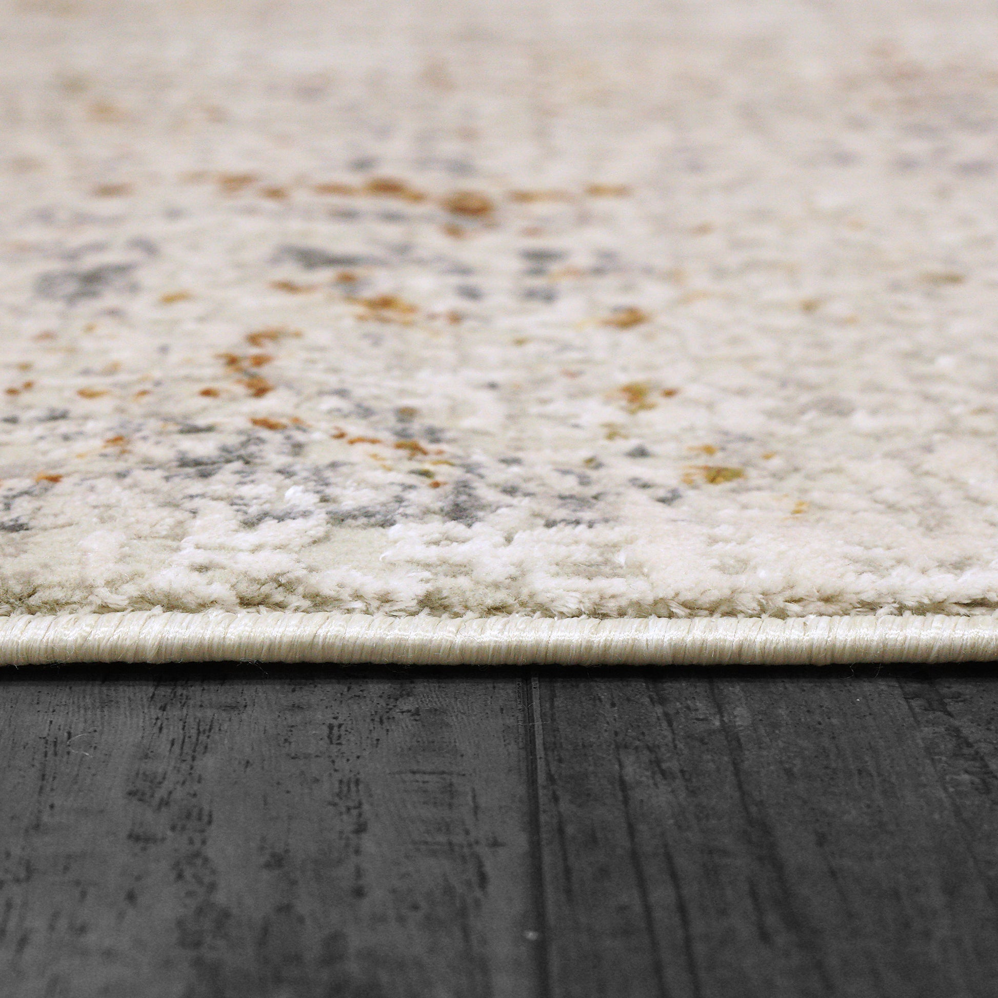 Renaissance Modern Ivory/Multi Abstract Medium Pile Rug