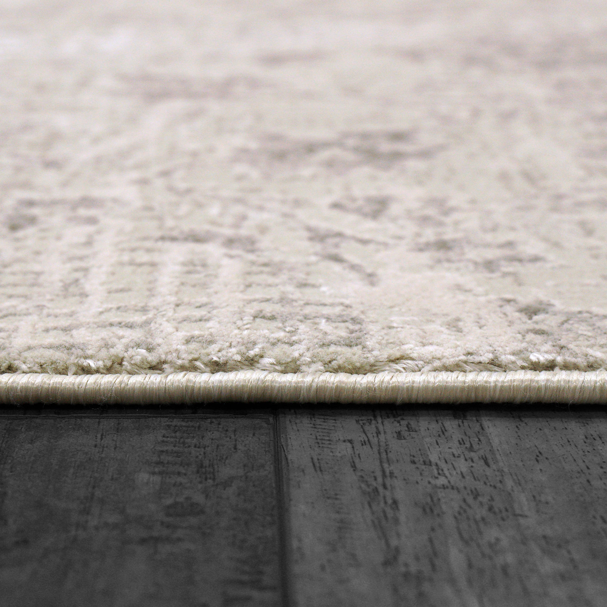Renaissance Transitional Ivory/Grey Oriental Medium Pile Rug