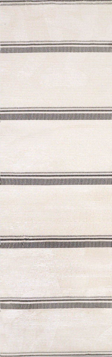 Rori Modern Ivory/Charcoal Geometric Medium Pile Rug