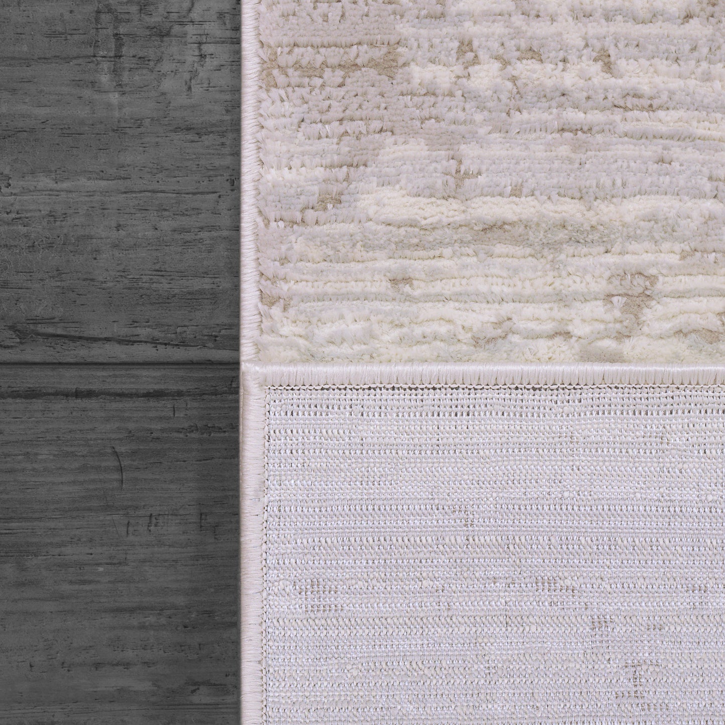 Rori Modern Ivory/Beige Abstract Medium Pile Rug