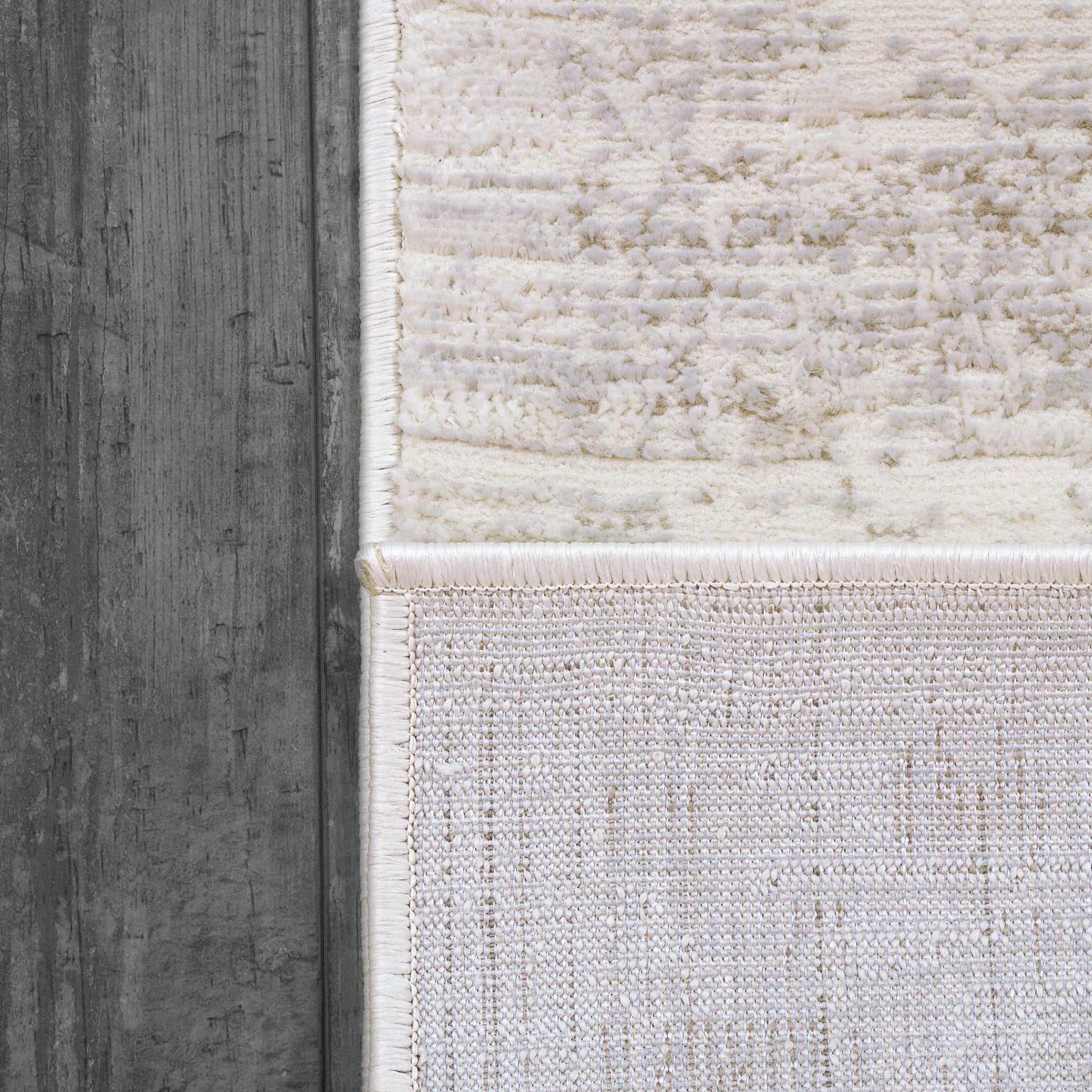 Rori Modern Ivory/Light Grey Abstract Medium Pile Rug