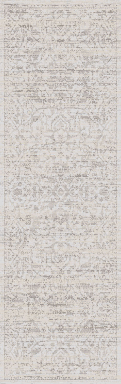 Rori Modern Ivory/Light Grey Abstract Medium Pile Rug