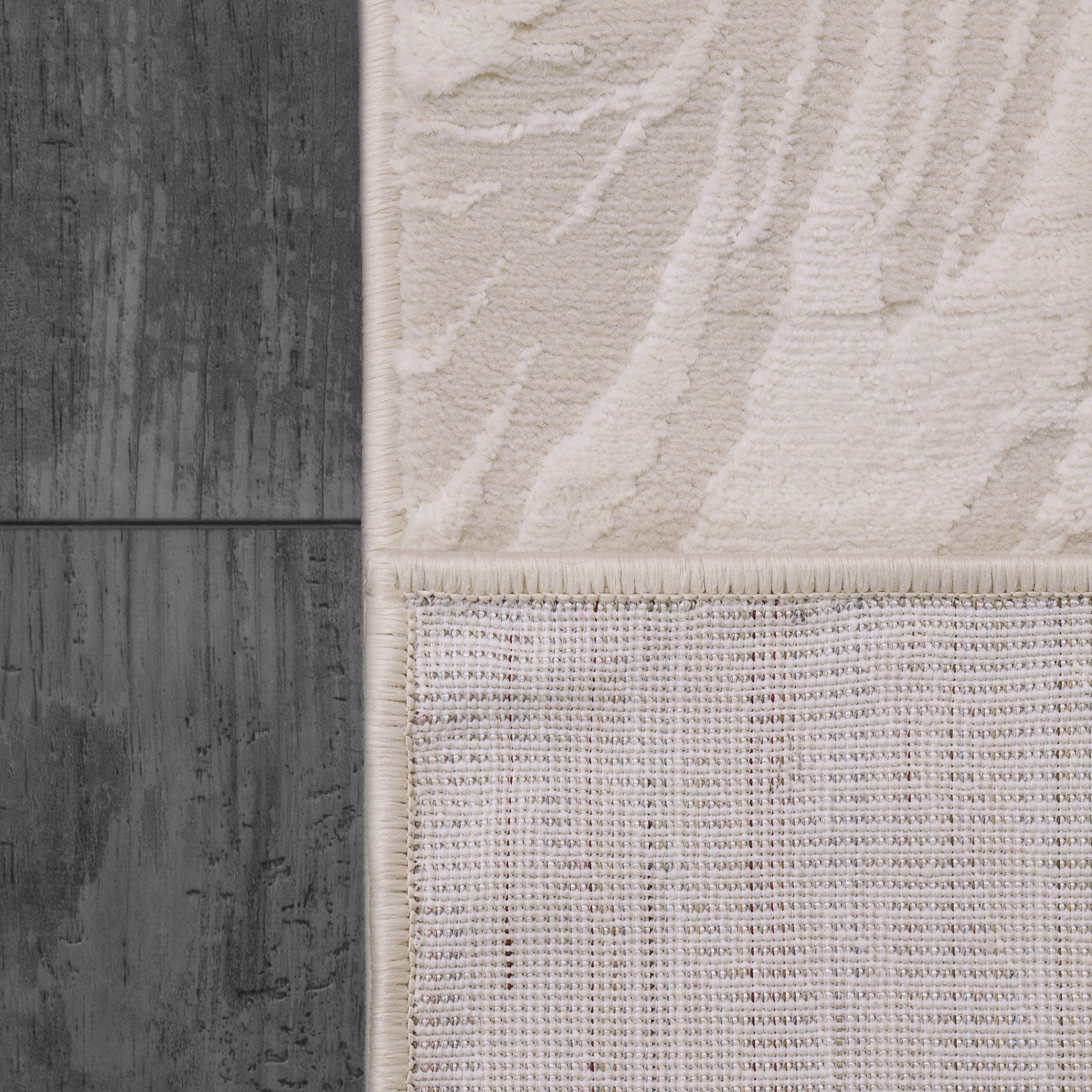 Rori Modern Grey Floral Medium Pile Rug