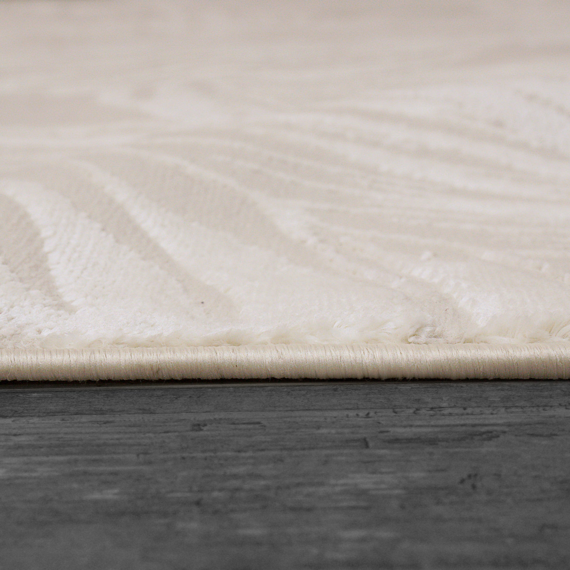 Rori Modern Grey Floral Medium Pile Rug