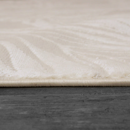 Rori Modern Grey Floral Medium Pile Rug