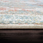 Ruby Transitional Multi Distressed Medium Pile Rug