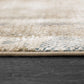 Ruby Modern Ivory/Blue Abstract Medium Pile Rug